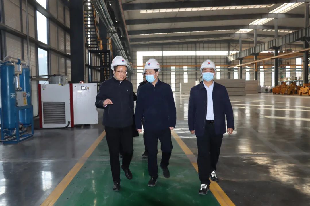 增信心、鼓干劲！副市长王志峰到公司调研节后复工复产工作